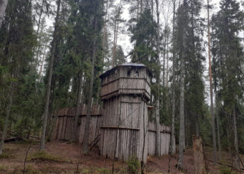 Деревянная крепость в Лемболово