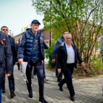 Губернатор Ленобласти проверил подготовку к 99-летию региона в Ивангороде