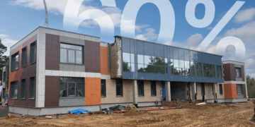 Стройка школы искусств в Сосново набирает оборот